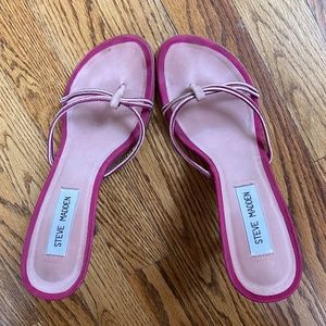 Steve Madden Hottie Pink Sandals